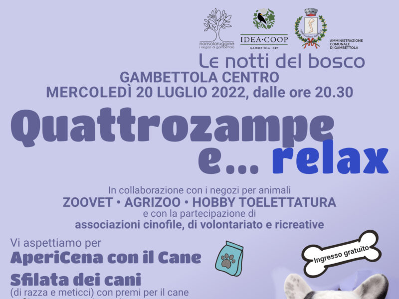 QUATTROZAMPE E.. RELAX