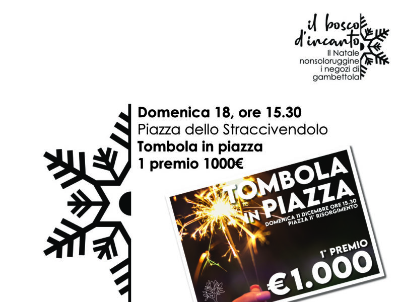 Tombola in Piazza
